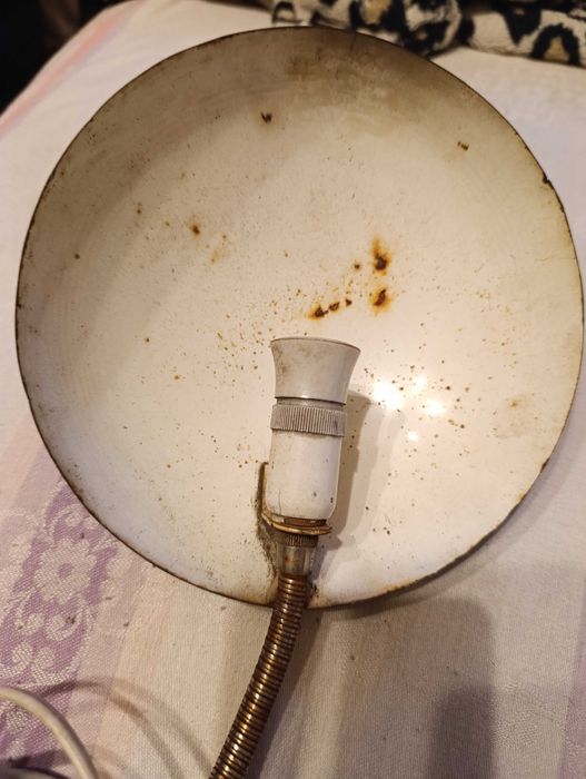 lampka biurkowa PRL - lata 60-te