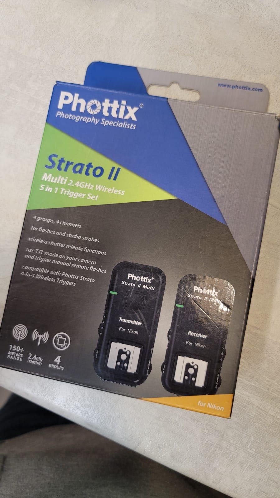 Радиосинхронизатор Phottix Strato II Multi 2.4GHz.