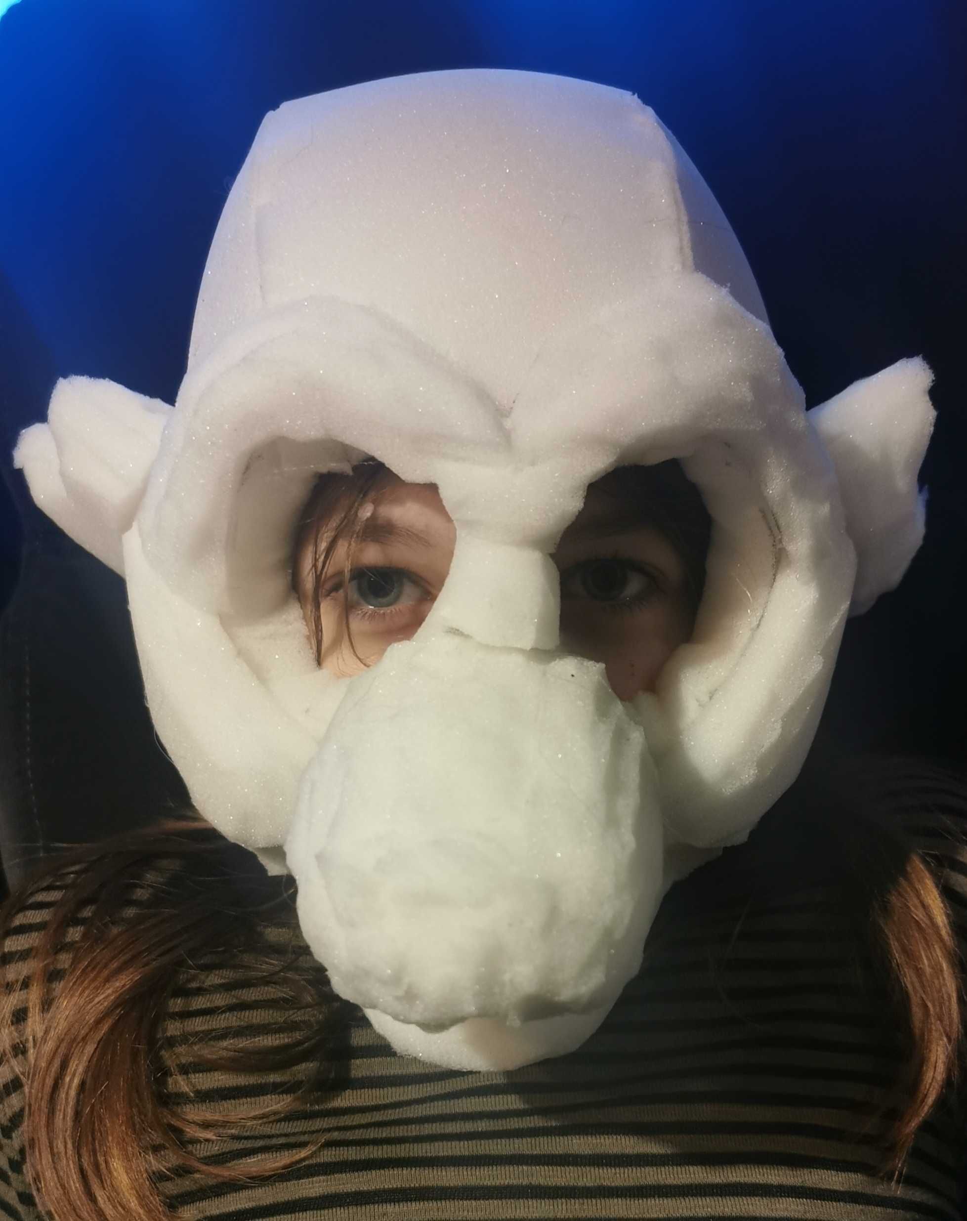 Furstiut/maska furry do samodzielnego wykończenia