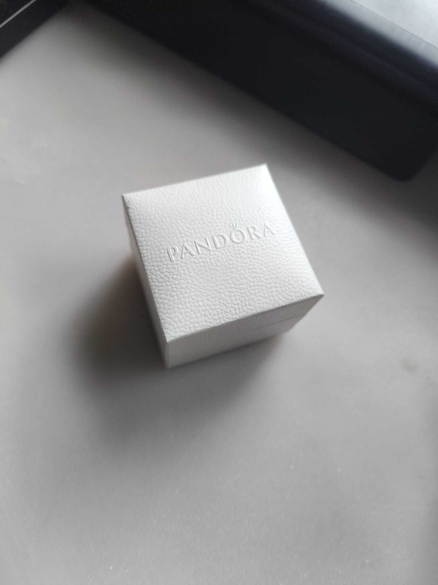 Anel Triplo Pandora Prata e Zirconia