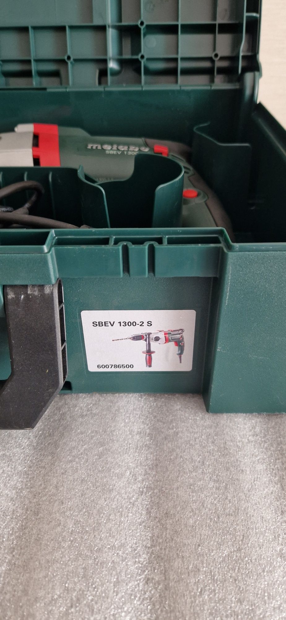 Metabo SBEV 1300-2 S młotowiertarka sieciowa 230V