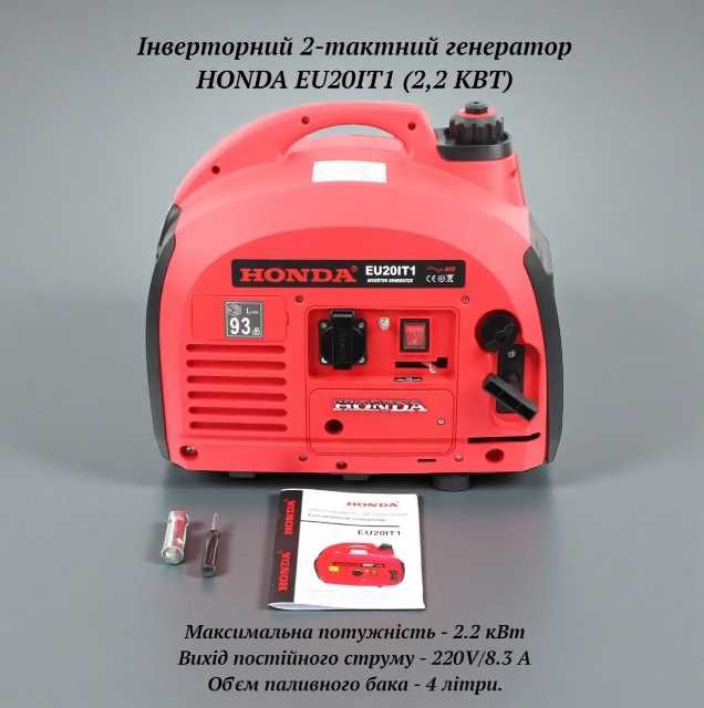 Успейте / генератор / бензиновый HONDA EU20IT1 2.0/2.2 кВт