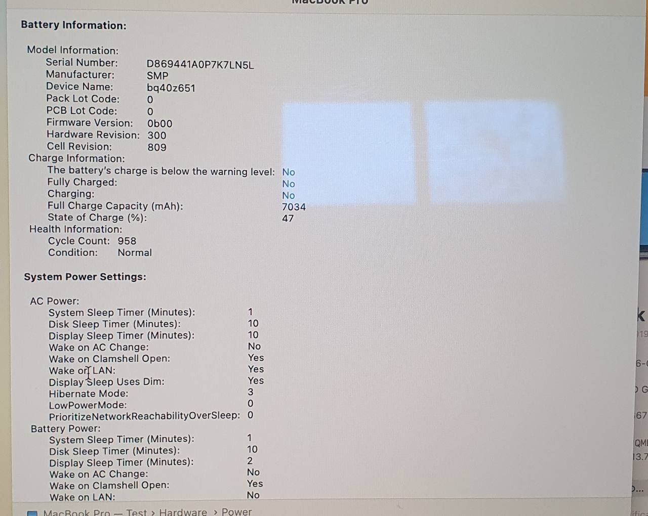 MacBook Pro 16inch 2019 - i7/16GB/512GB