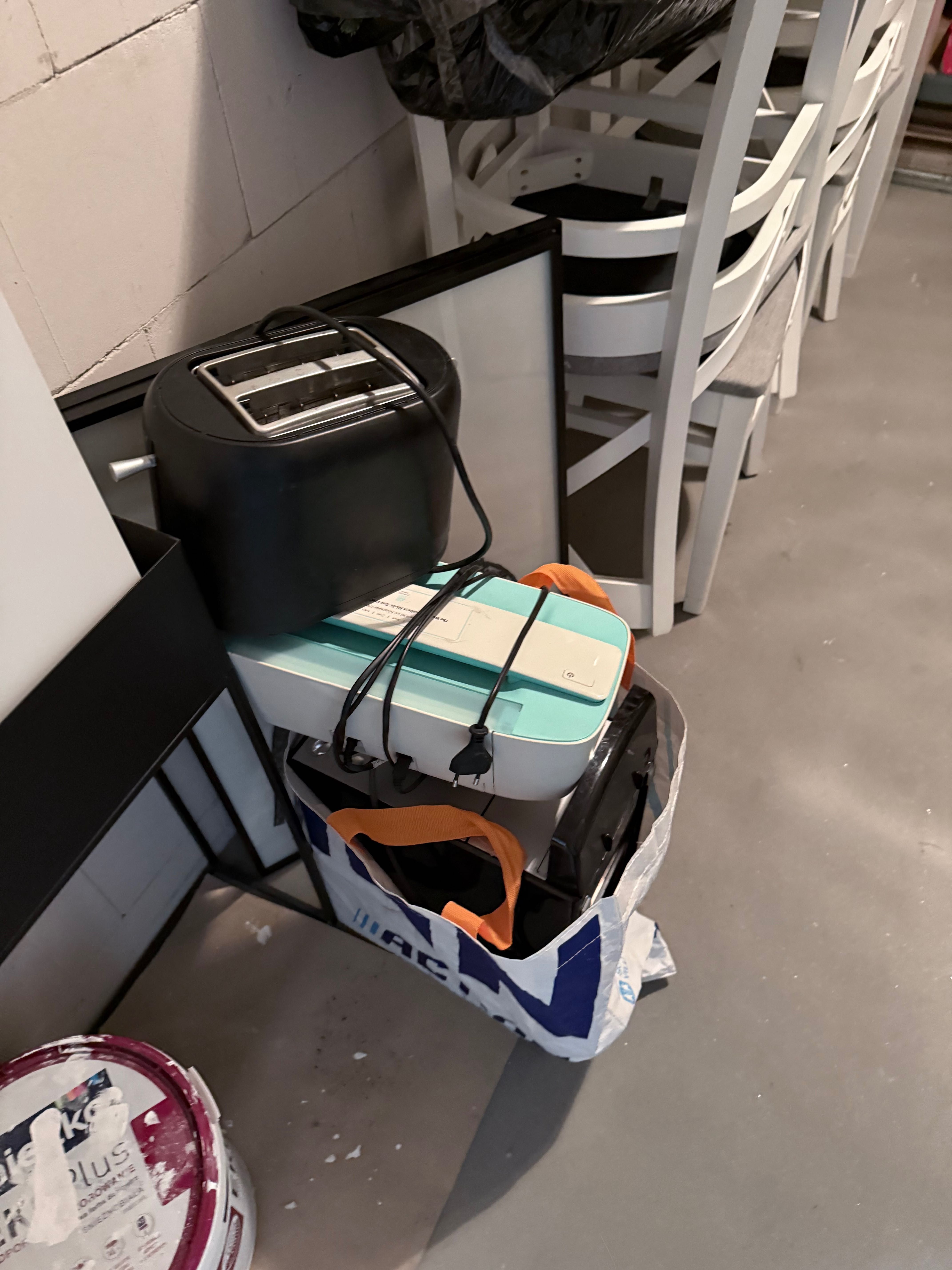 3 niesprawne sprzęty AGD - ekspres, drukarka, toster - naprawa, części