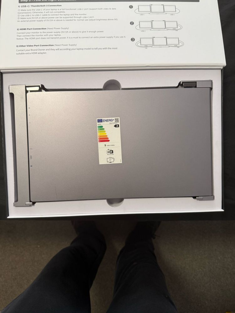 Misura Przenośne monitory 15 cali do laptopa