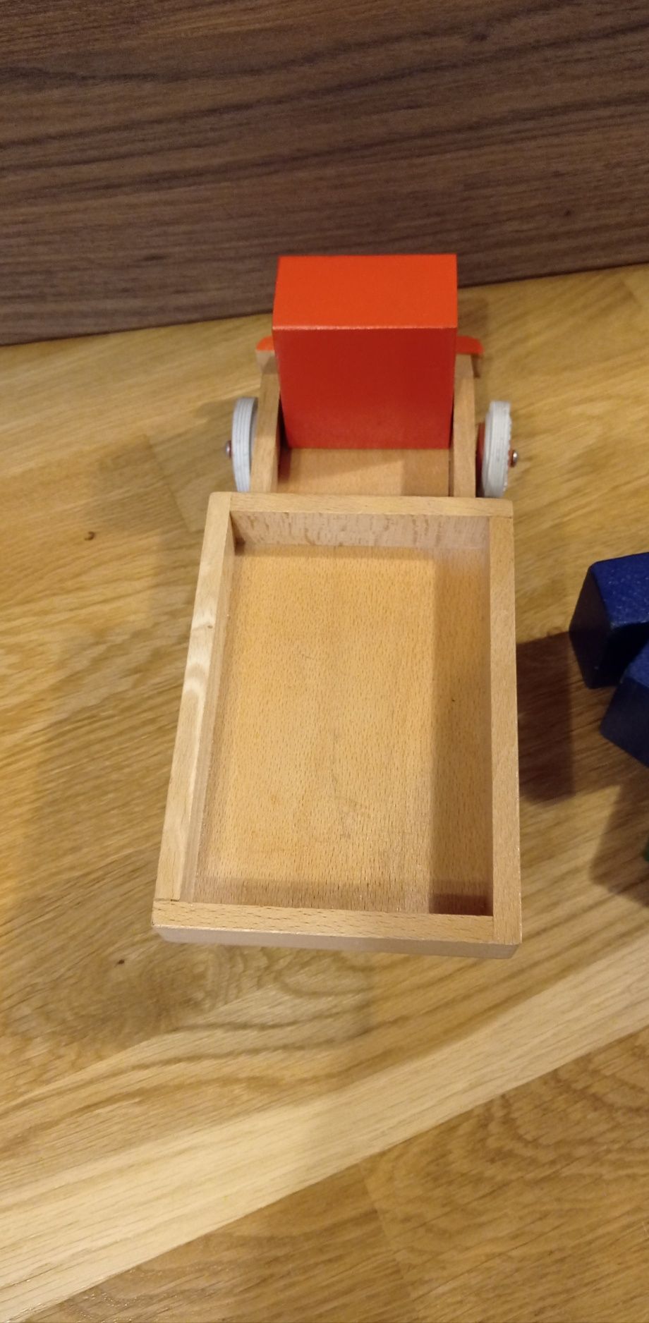Simba Toys drewniany samochód ciężarowy zabawka vintage