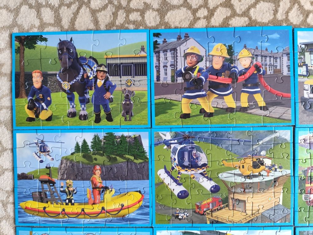 Puzzle Trefl Strażak Sam 9w1
