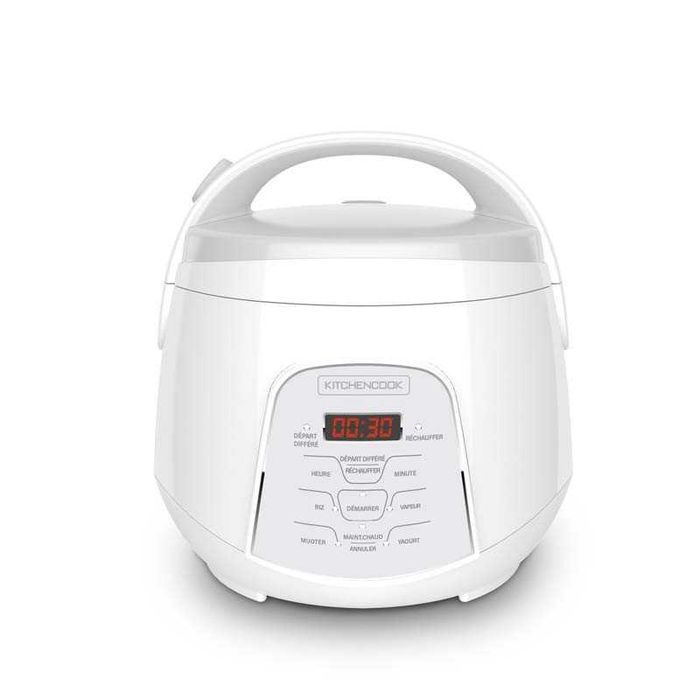 Ryżowar parowar jagurtownica 2,2l Kitchencook KYOTO white
