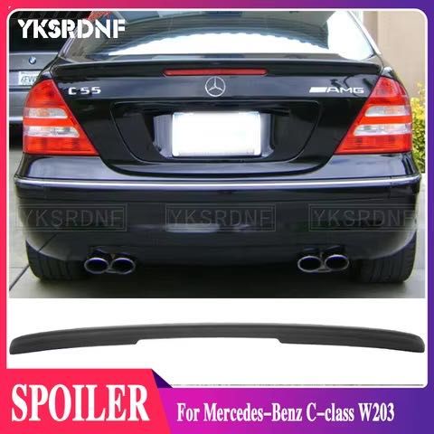 Спойлер Mercedes W203 накладка на багажник ляду бленда антикрыло ц с