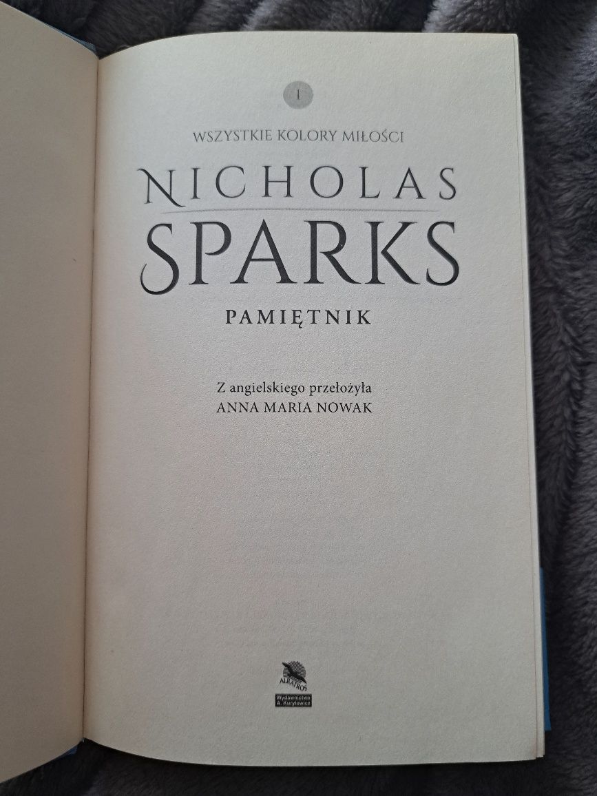 "Pamiętnik" Nicholas Sparks