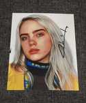 Автограф Billie Eilish. Билли Айлиш. (Lana Del Rey).