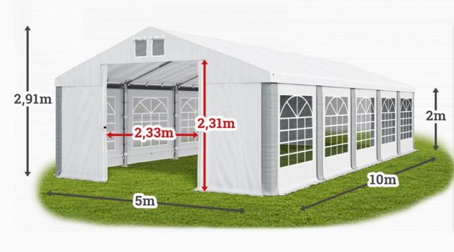 Шатер 5х10 палатка павильон гараж тент намет 5 на 10 метров