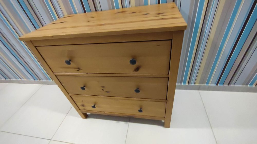 Komoda drewniana patynowana