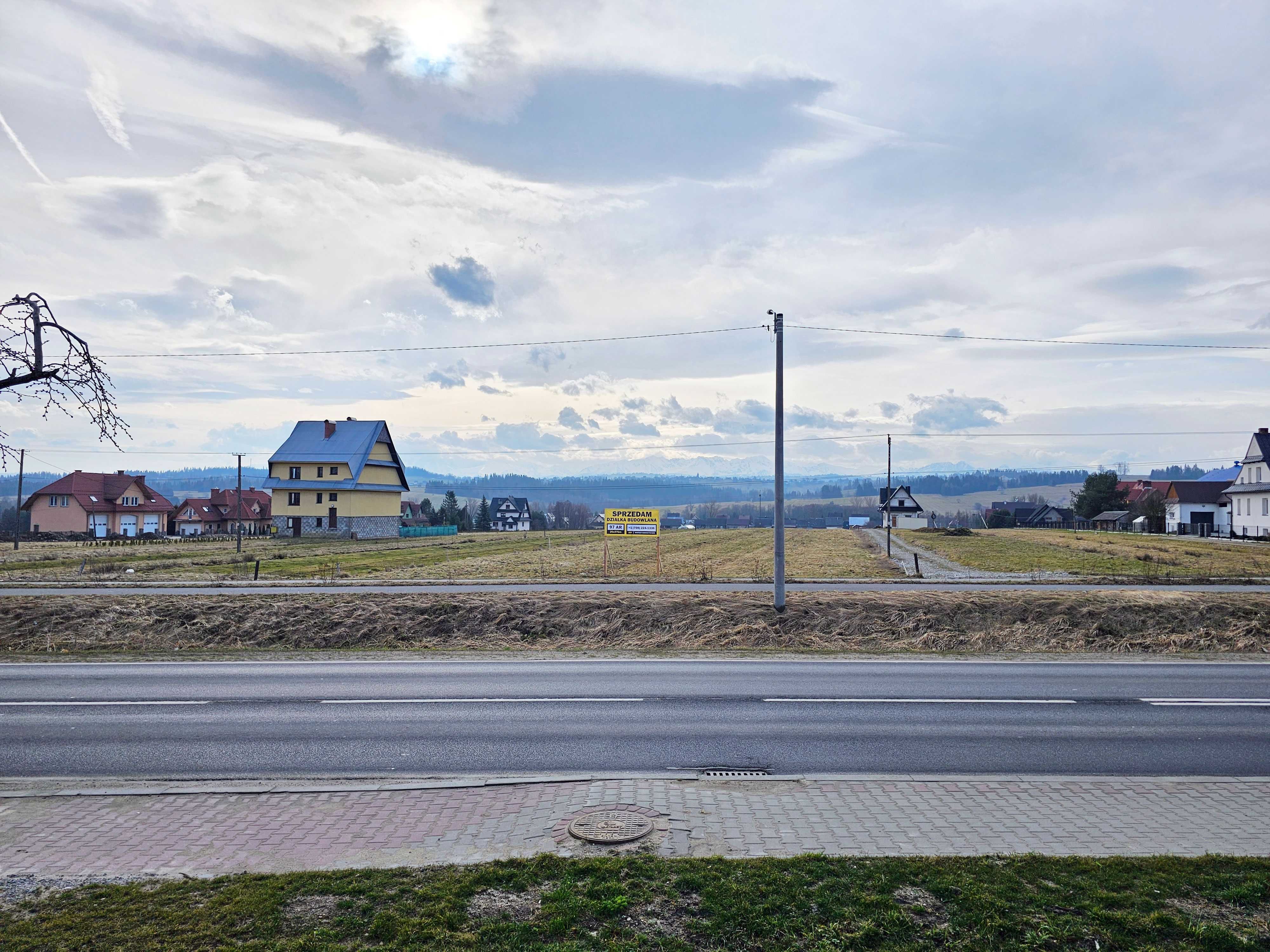 Działka budowlana 97 AR - Rogoźnik / na przeciwko Biedronki