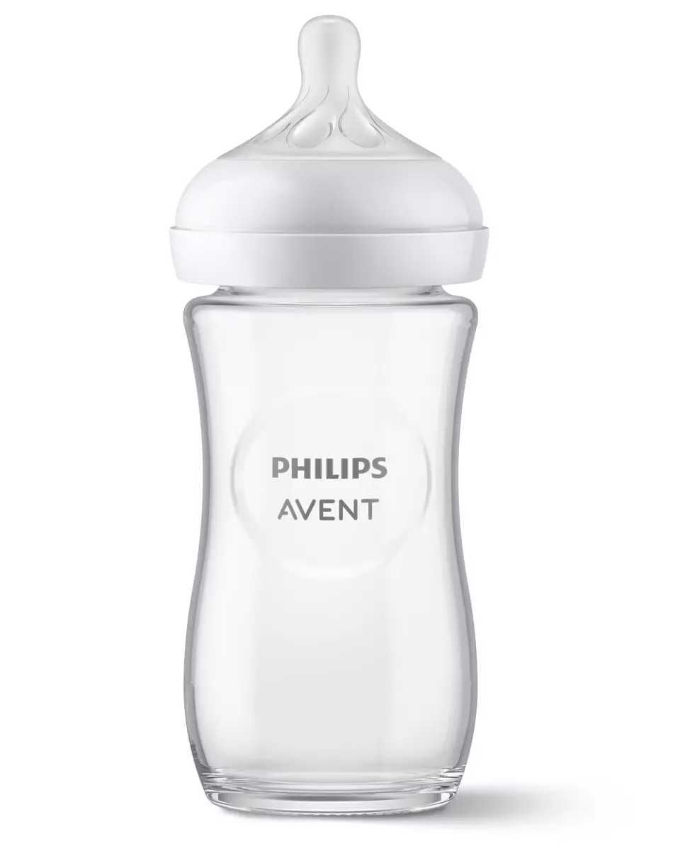 Стеклянная детская бутылочка Philips Avent Natural 240 мл новая
