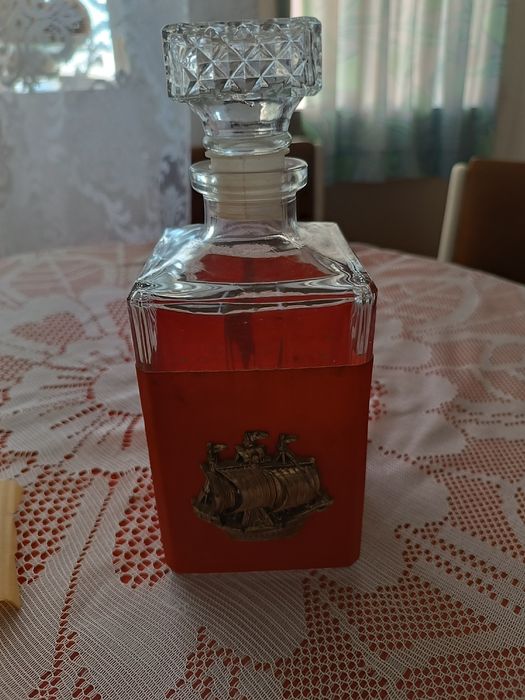 Garrafa vidro navegação