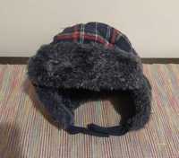 Zimowa czapka z nausznikami rozmiar 1-2 lata
