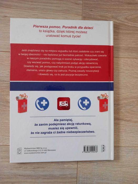 Książka Pierwsza Pomoc Poradnik dla dzieci