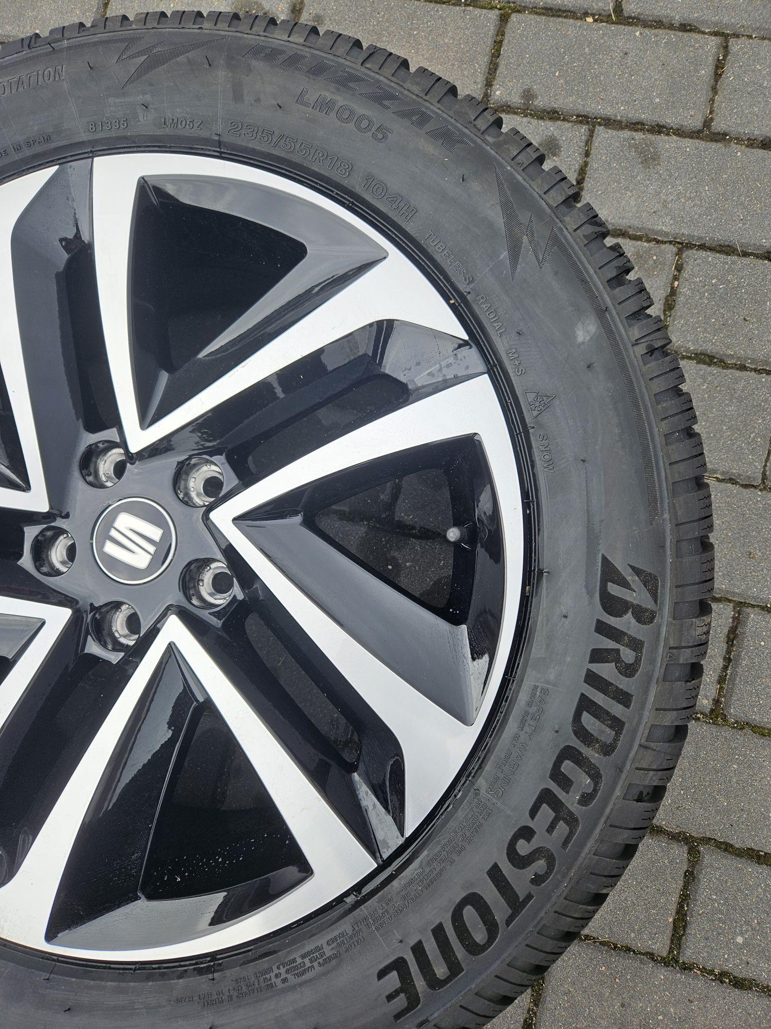 Alufelgi 18 Koła Seat Tarraco 5FJ nowe zima
