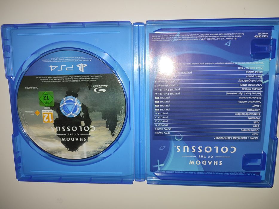 Gra Ps4 Shadow of the Colossus PL gry PlayStation 4 Sniper UFC NFS GTA