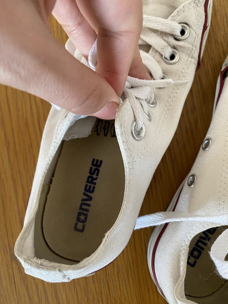 Białe Converse all star rozmiar 38   5,5