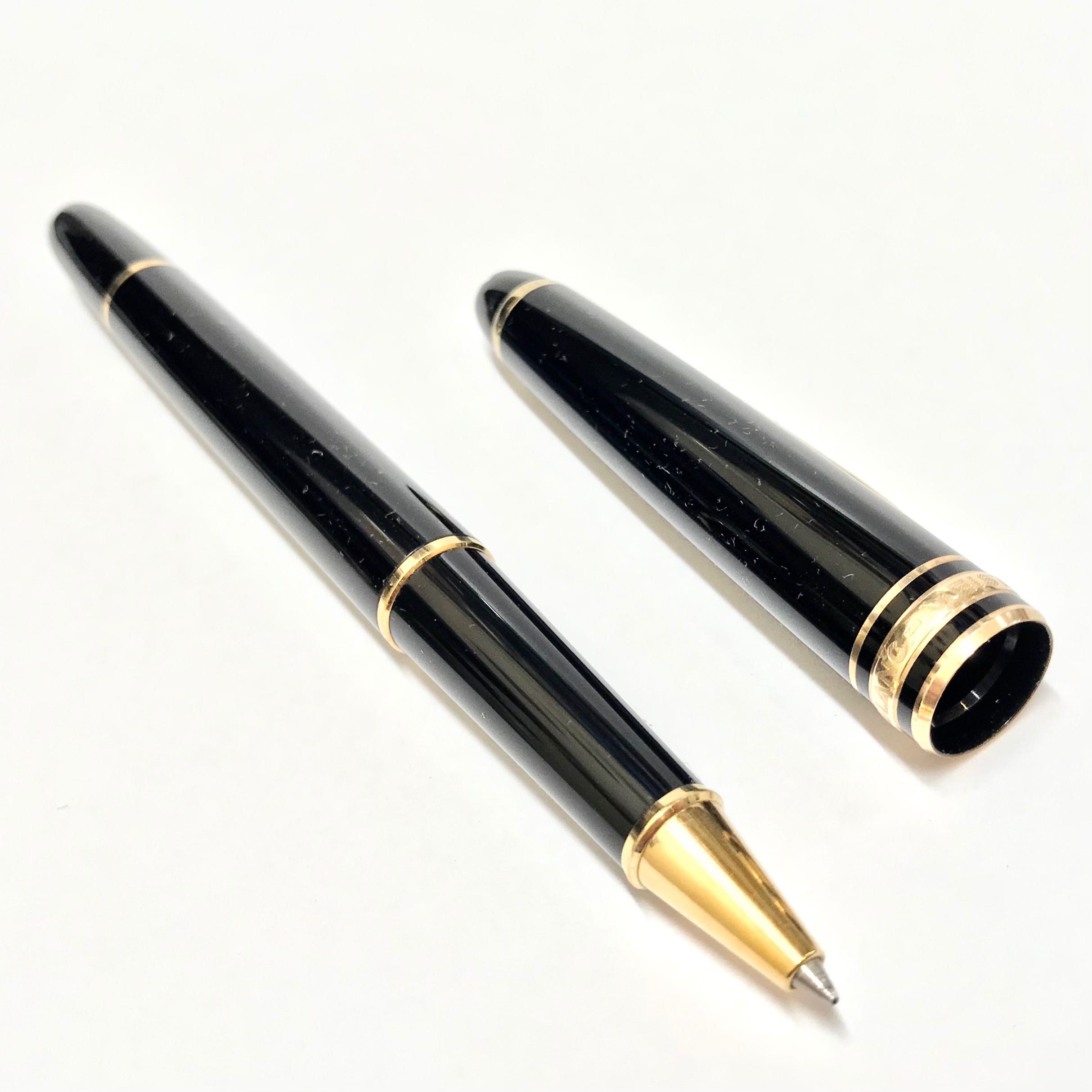 MONTBLANC MeisterStück 163 Classique GOLD pióro kulkowe ORYGINAŁ kompl