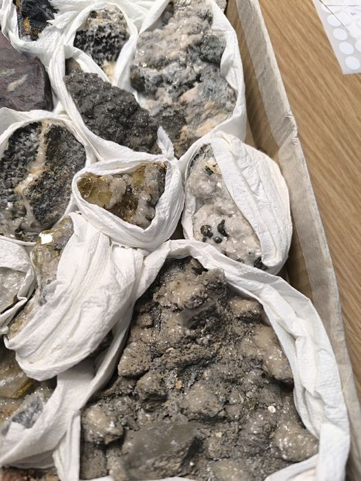 Conjunto de minerais