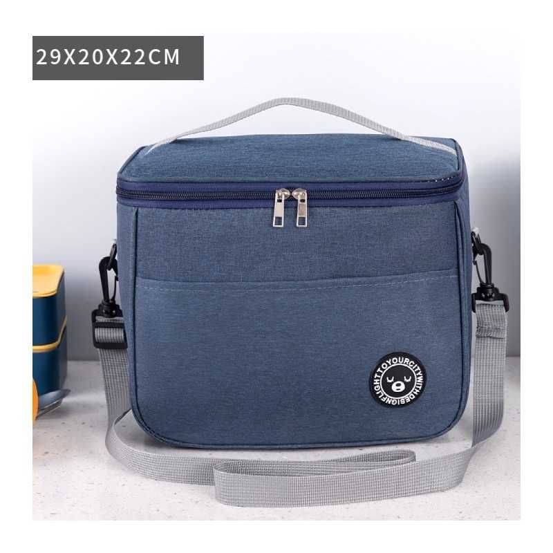 Torba termiczna do przenoszenia żywności LUNCH BOX 29x20x21cm KP04GRAN