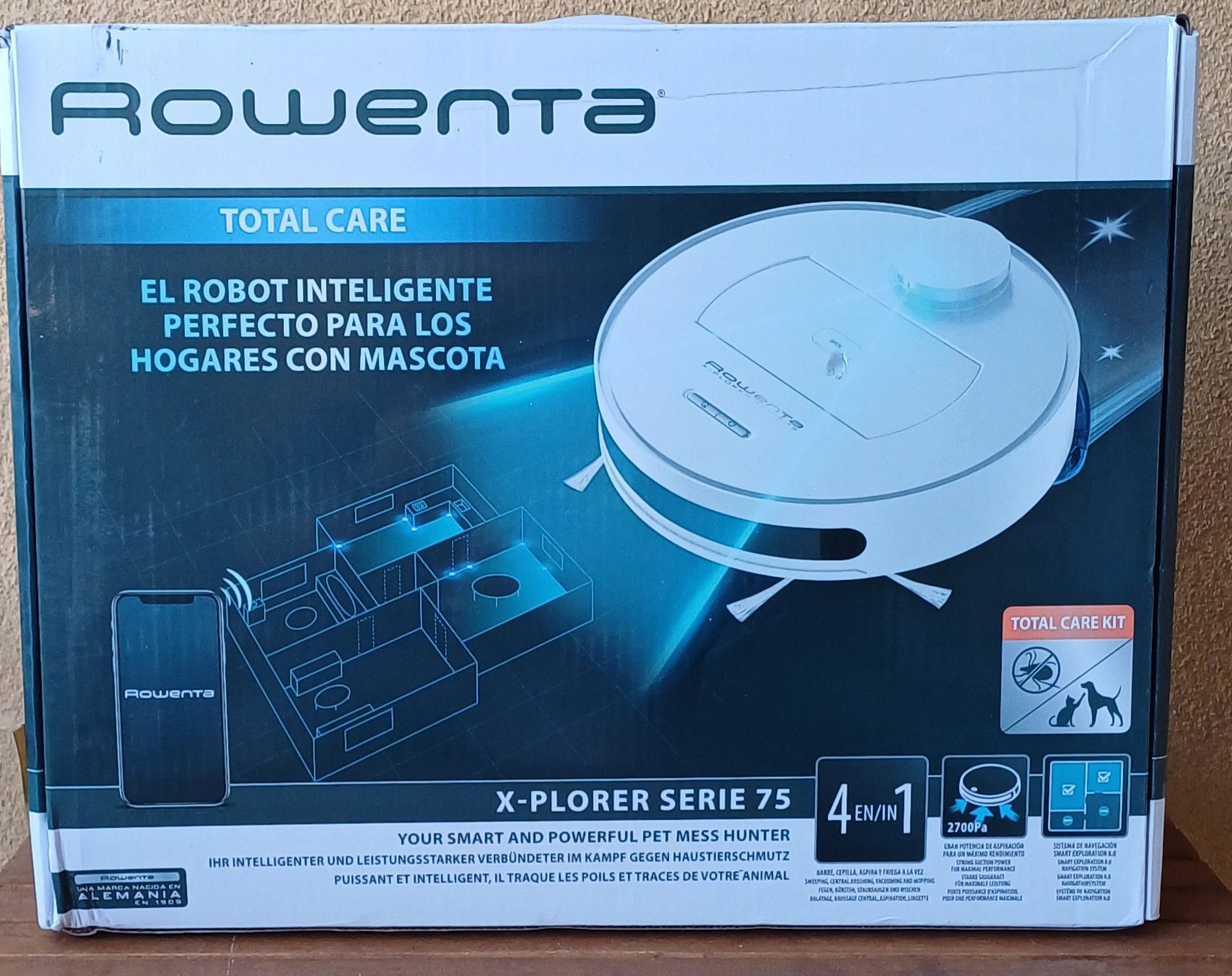 Rowenta X-plorer serie 75 nowy odkurzacz automatyczny robot sprzątając