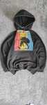 Bluza czarna vintage Scooter Hoodie Skate oversize wide boxy