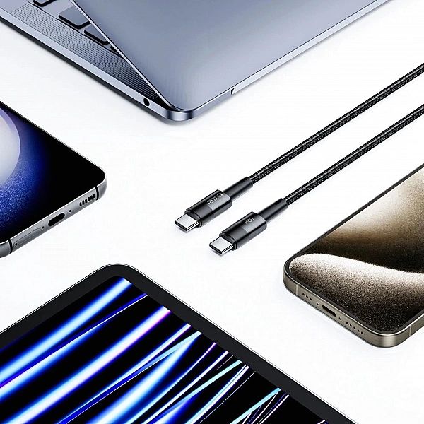 Kabel Tech-Protect UltraBoost USB-C / USB-C PD 60W 3A 3m - szary