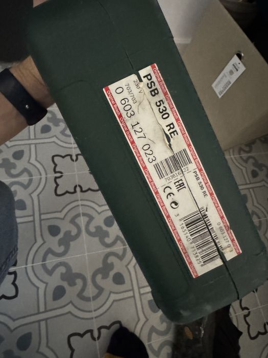 Wiertarka udarowa Bosch PSB 530 RE z walizka