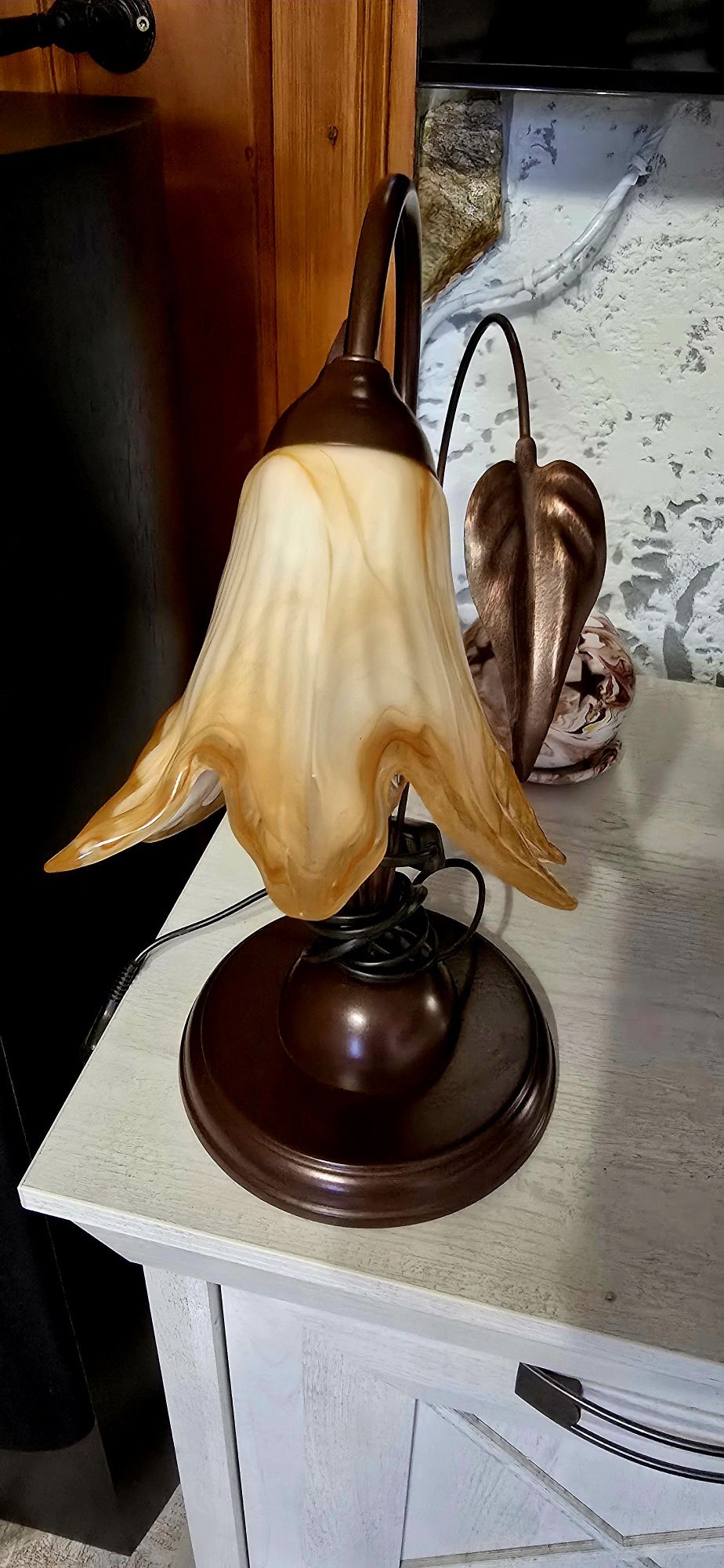 Zestaw lamp, żyrandol,nocna.