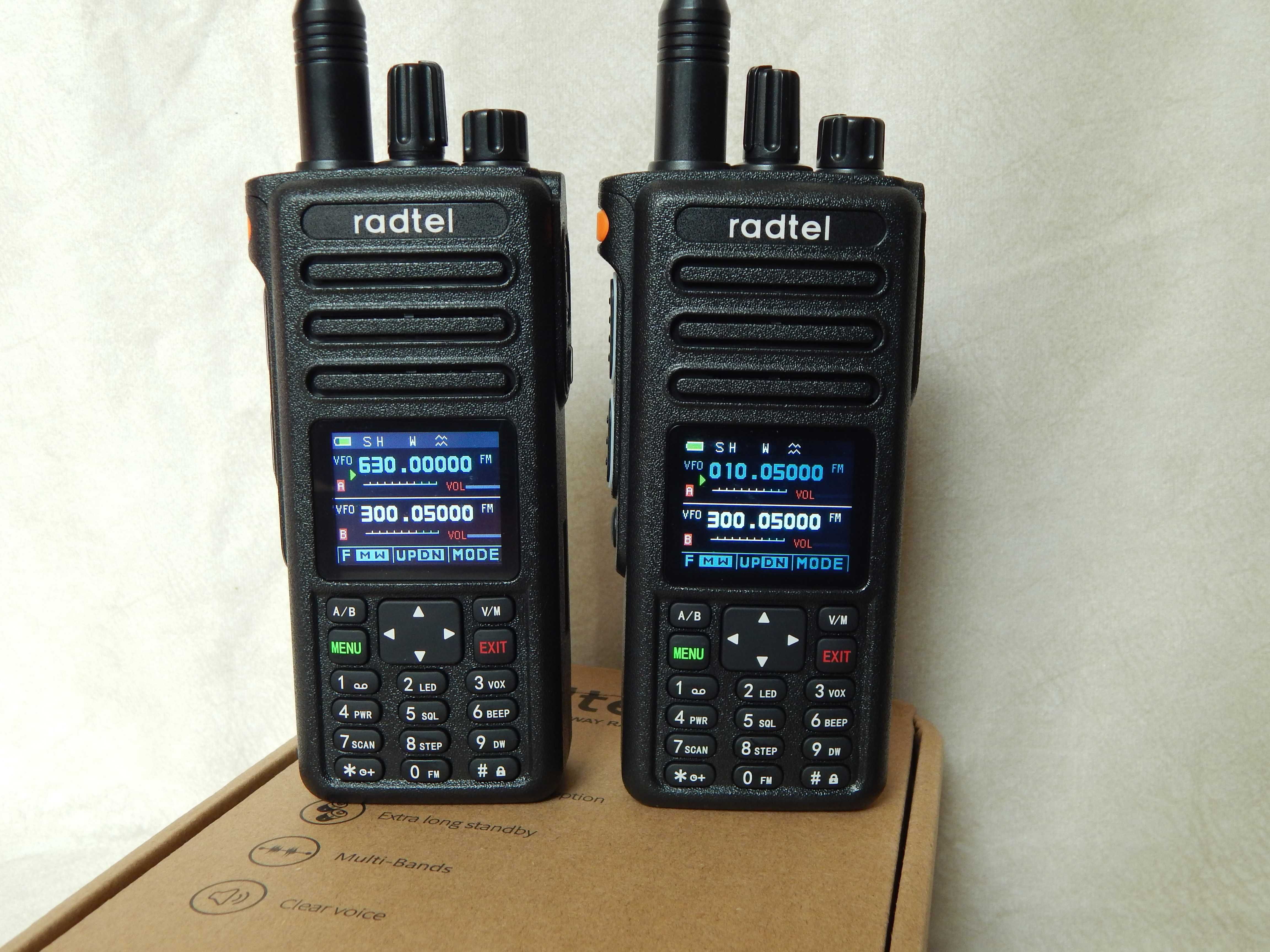 Радиостанция Radtel RT-730 . IP67.  10 - 900 МГц