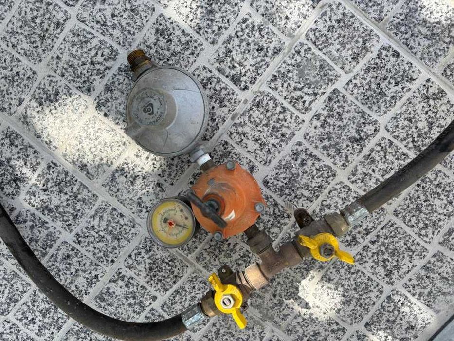 regulador gás duplo