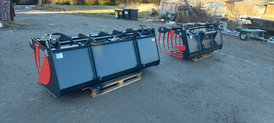 Łyżko-Krokodyl do Ładowarki Ładowacza czołowego Euroramka Manito JCB