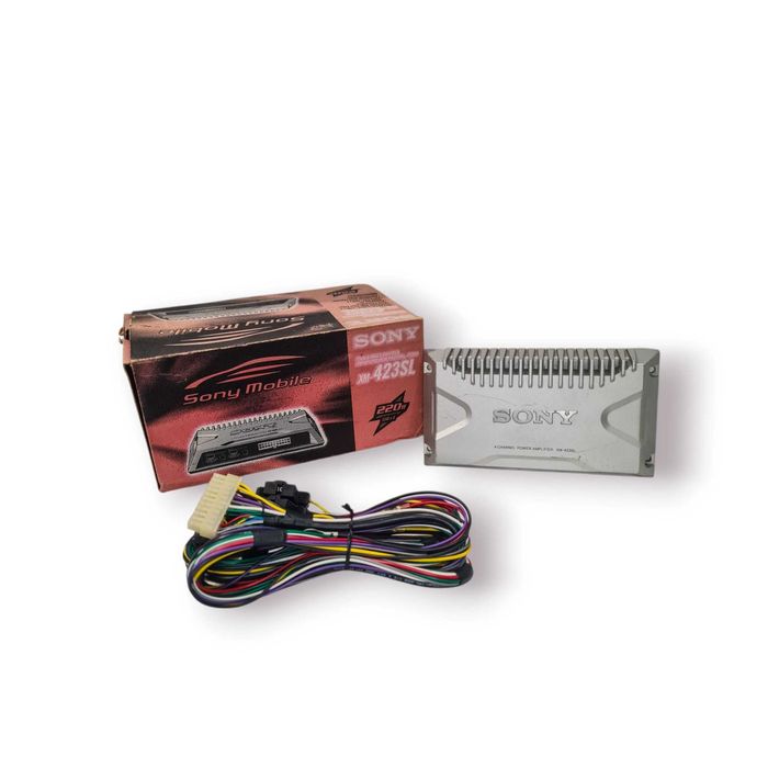 Amplificador SONY XM-423SL (4 Canais / Car-Audio)