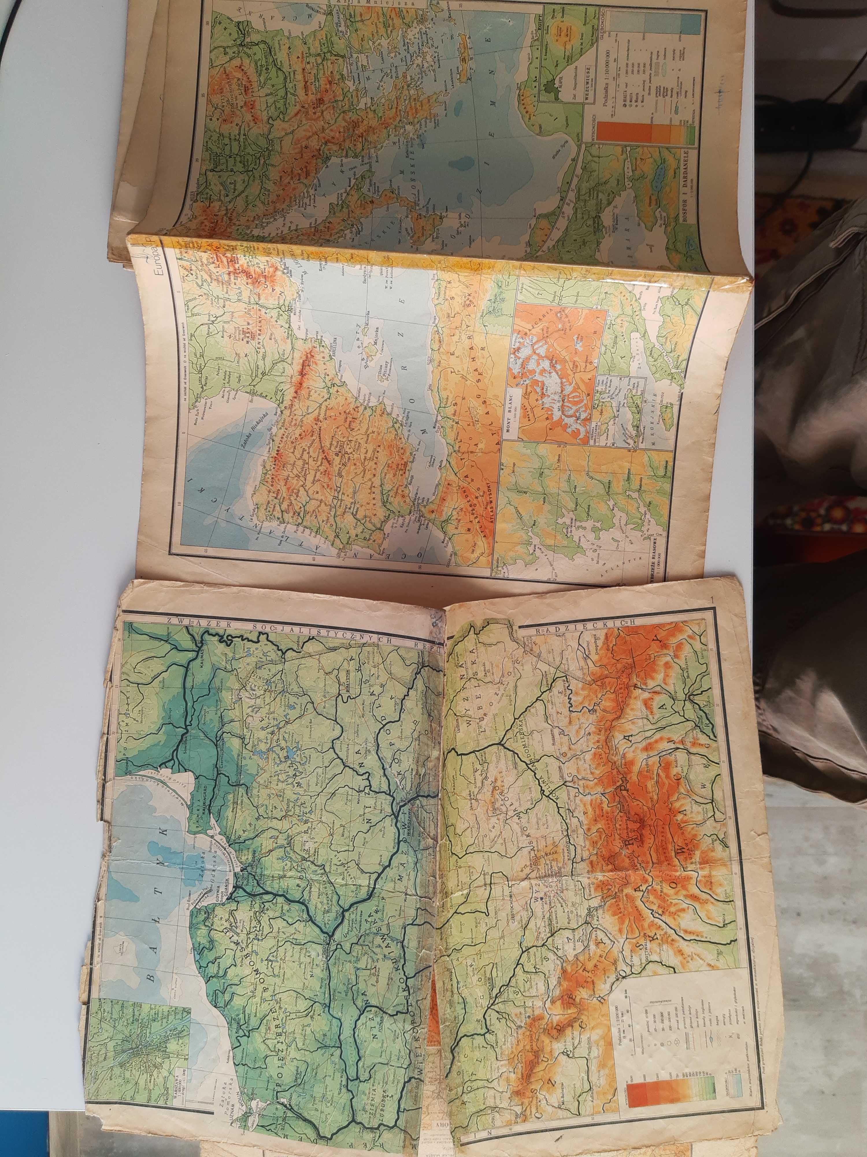 Atlas geograficzny Eugeniusz Romer