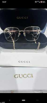 Okulary zerówki Gucci