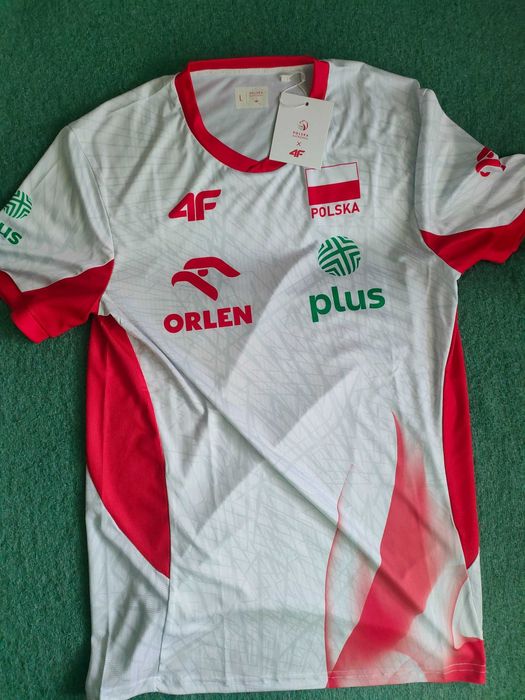 Nowa koszulka meczowa 4F replika, siatkarskiej reprezentacji