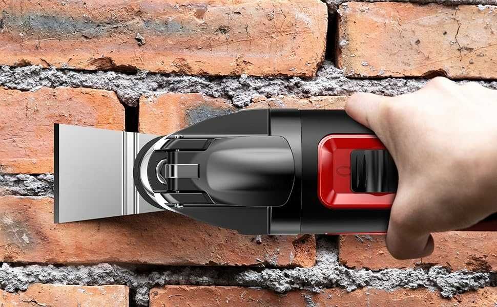 Arebos Narzędzie wielofunkcyjne, szlifierka oscylacyjna 300 W (111)
