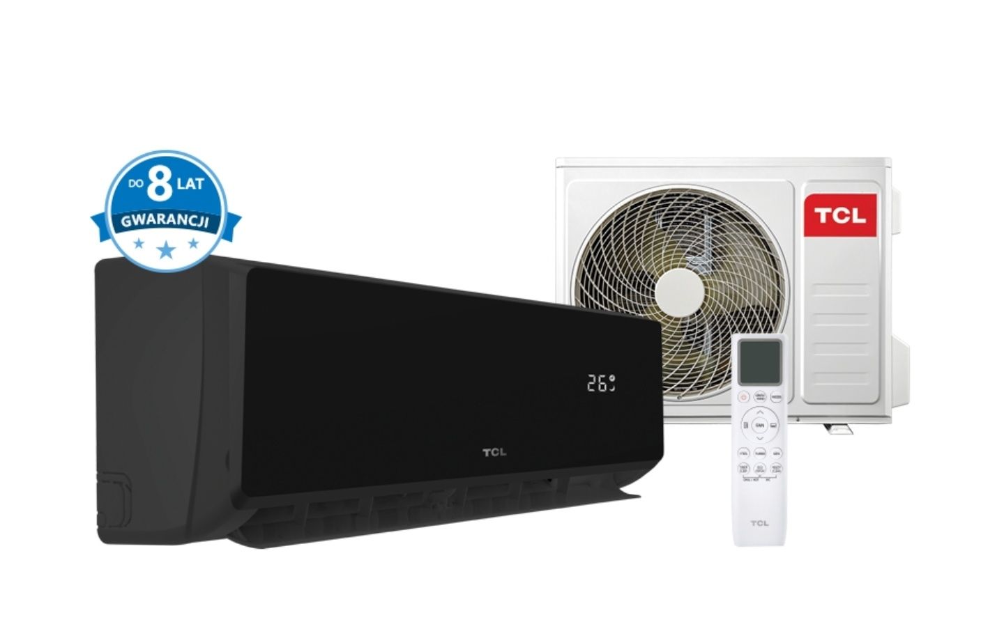 Klimatyzator TCL Elite Dark 3,5&5kW
