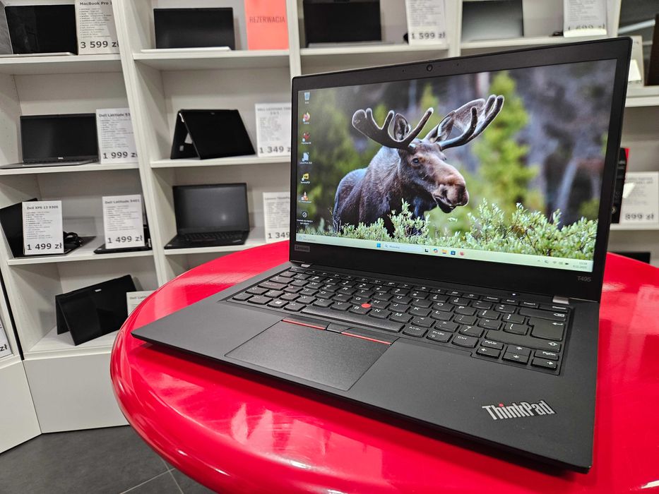 Dotykowy Lenovo ThinkPad T495 14" Ryzen 3 Pro16GB 256SSD Win11 FV23%GW