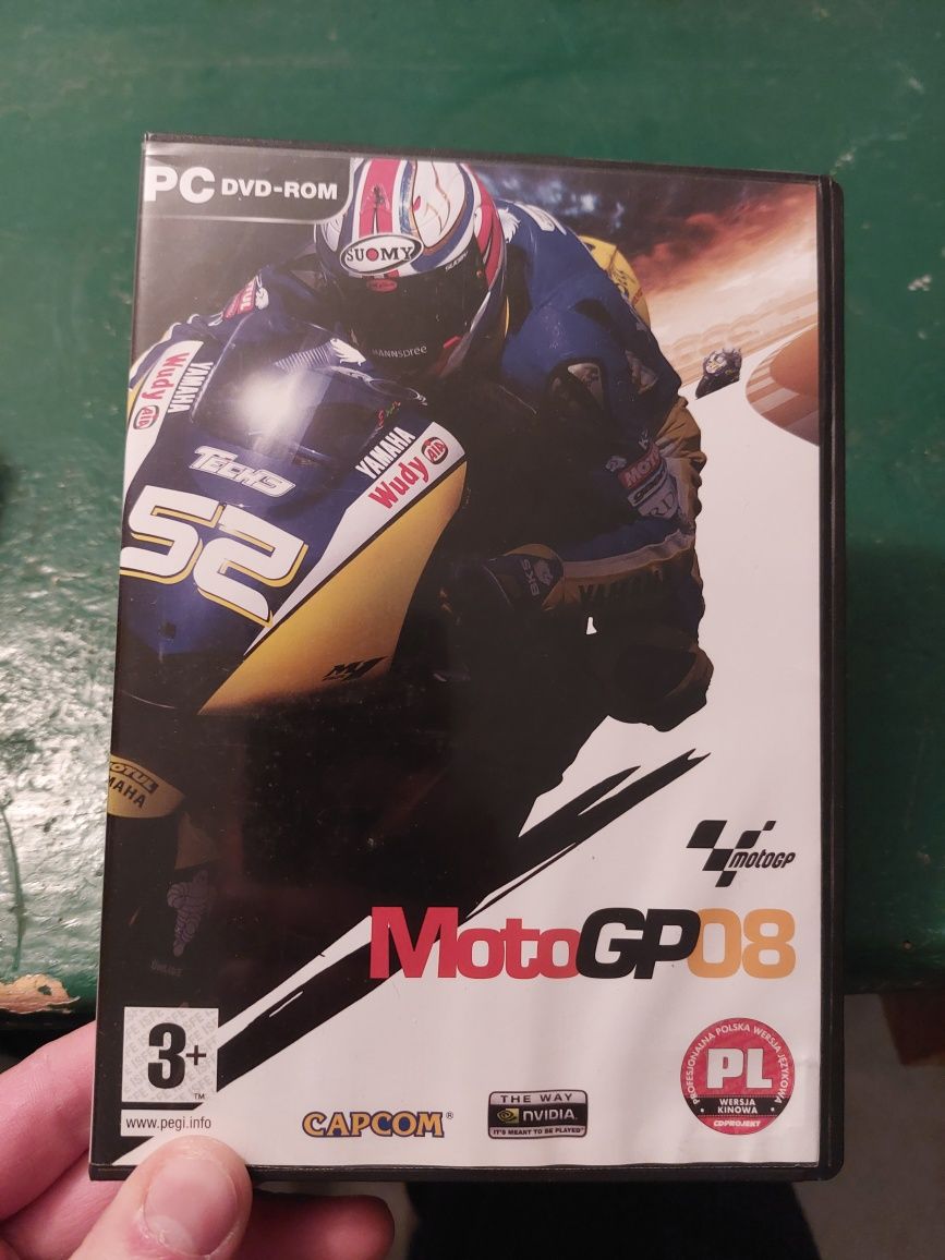 Moto GP 08 gra PC wyścigi polska wersja językowa