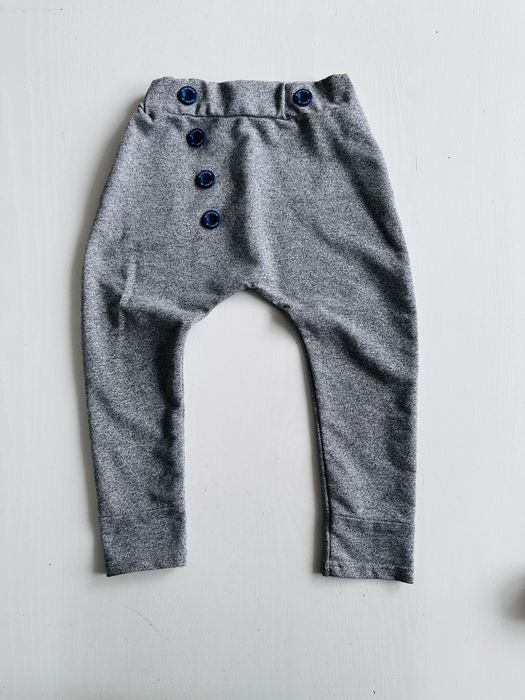 Garnitur marynarka kamizelka spodnie z dresówki 92-9cm 2-3lata #1999