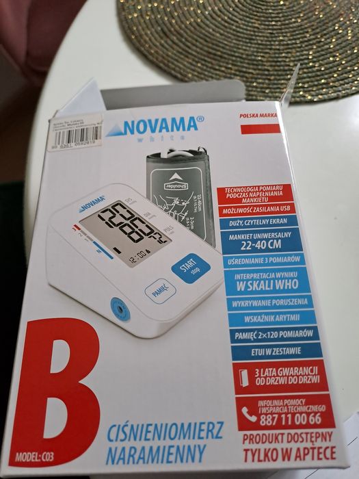 Nowy ciśnieniomierz novama