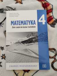 Matematyka 4 zbiór zadań - zakres rozszerzony