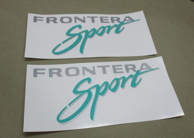 Autocolantes/Decals Opel 4x4 Frontera Sport/Arizona