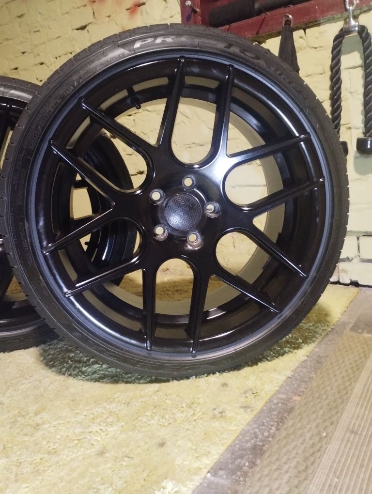 5x112 18" HAXER SSA03 nowe opony 225/40/18