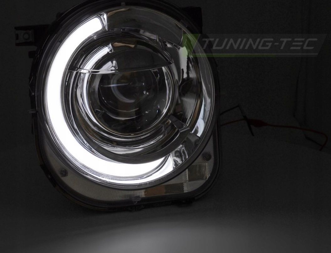Reflektory Lampy Day line light LED Tube Neon Tuning Jeep Renegade 2014-24